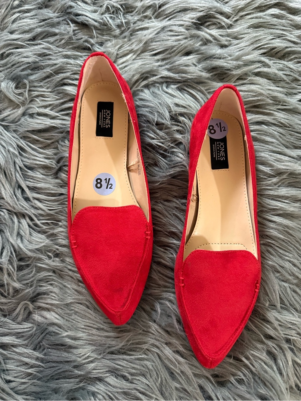 NEW Jones New York Flats - Size 8.5 | Color: Red